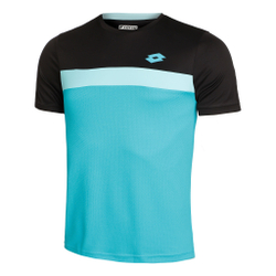 Мужское теннисное поло Lotto Superrapida VI 2 T-Shirt Men - Turquoise