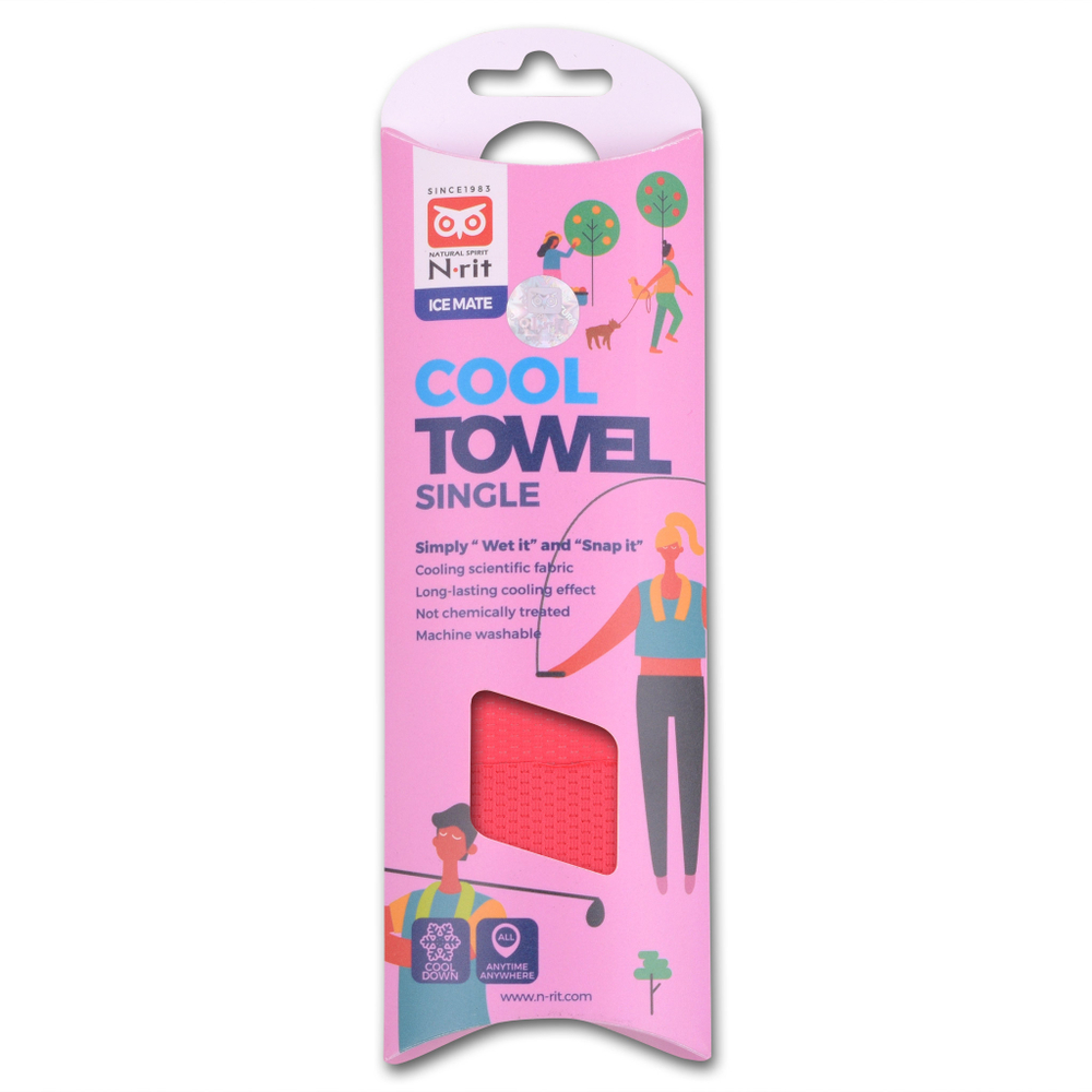 N-Rit охлаждающее полотенце IceMate Cool Towel Single 20*100