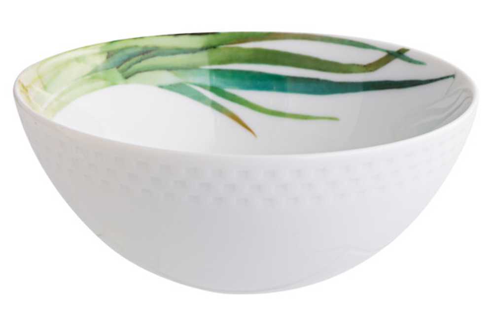 Салатник порционный 14см Noritake Овощной букет Зеленый лук