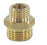 Ниппель латунь переходной Ду 25х20 (1"х3/4") НР VALFEX VF.580.L.100.034