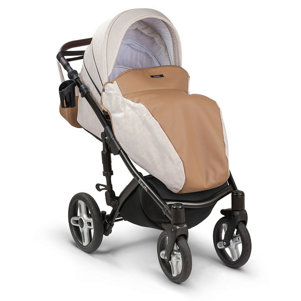 Детская коляска Nuovita Carro Sport 2 в 1 Marrone/Бежево-коричневый