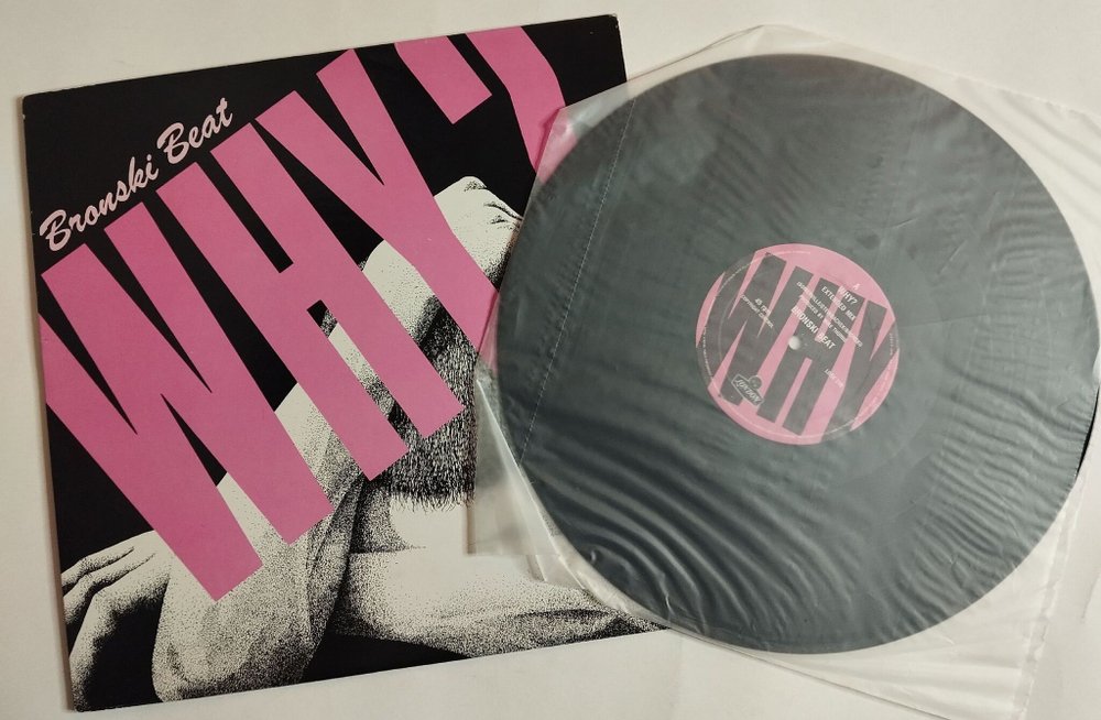Винтажная виниловая пластинка LP Bronski Beat Why? (Canada 1984)