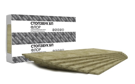 Звукоизолирующая плита СтопЗвук БП Флор ТехноСонус