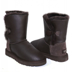 Угги Bailey Button Metallic Chocolate