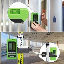 Приёмник уловитель луча Huepar LR-5RG на лазерный уровень/нивелир