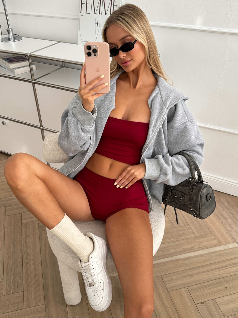 Комплект топ и шорты