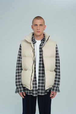 Жилет пуховый | beige