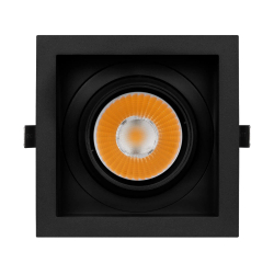 Светильник MS-VORTEX-BUILT-S140x140-30W Day4000 (BK-BK, 17 deg, 230V) (Arlight, IP20 Металл, 5 лет) 058366