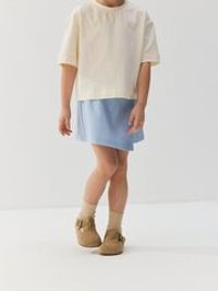 Юбка-шорты из джинскота "Светлый деним"