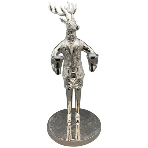 Подсвечник "Олень" 24x20,5x47см