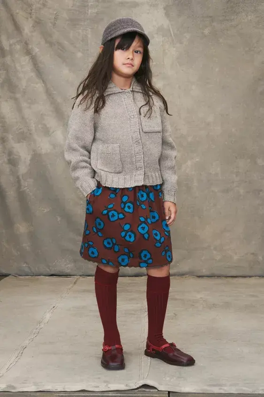 ZARA ЮБКА МИДИ С ЦВЕТОЧНЫМ ПРИНТОМ - LIMITED EDITION, РАЗНОЦВЕТНЫЙ