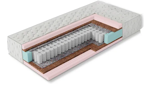 Матрас Бейс Мемори Мультипакет/Base Мемори Multipocket S1000 кокос10мм+Мемориформ40мм
