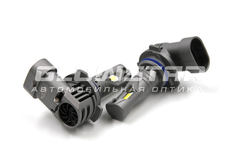 Cветодиодные лампы HIR2 (9012) Sariti E4S с вентилятором, 12V, 25W, 5500K (комплект, 2шт)
