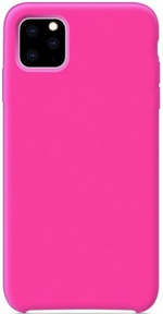 Накладка iPhone 14 Plus силикон розовый