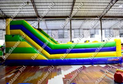 Надувная полоса препятствий "Веселые старты 2" 9*5,5*3,5