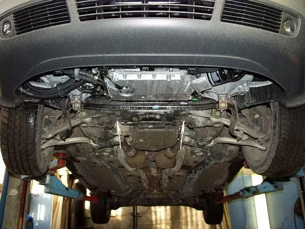 Защита картера Sheriff для Audi A4 II (B6) 2000-2006 арт.02.0226