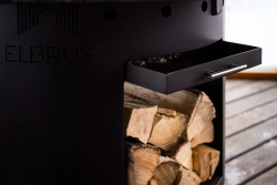 Дровяной гриль-стол Elbrus Grill Гималаи 1200 (диаметр стола 1820 мм)