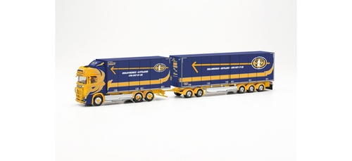 Грузовик Scania CS20 с высокой крышей Schwedenkombi "Malmbergs Akeri Gotland"