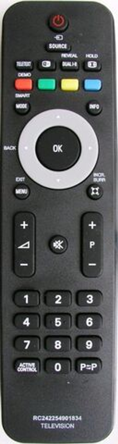 Пульт ДУ для Philips RC242254901834 / 2422 549 01834