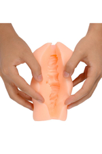 Мастурбатор-ротик XISE с реалистичной внутренней текстурой (Цвет: телесный)