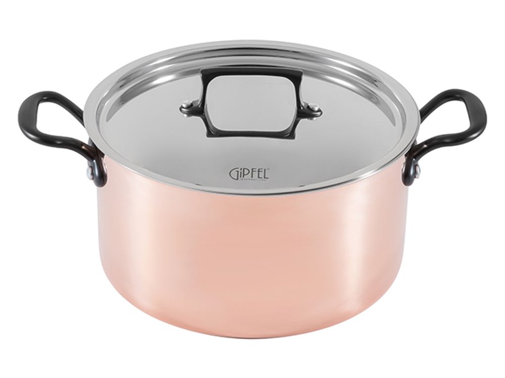 Кастрюля из нержавеющей стали Gipfel Fantasy 1740 24 см/5,5 л