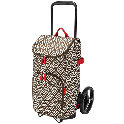 Тележка с сумкой большие пласт колеса (ЖЕЛЕЗ.КАРКАС)