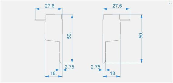 Заглушка Deko-Light End Cap H-EL-03-10 Set 2 pcs 979210