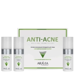 Процедура профессиональная для лица Аппаратная косметология / Aravia Anti-Acne 1 шт