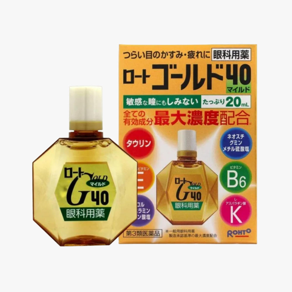 Капли Rohto Gold 40 Mild, 20 мл, 1 шт.