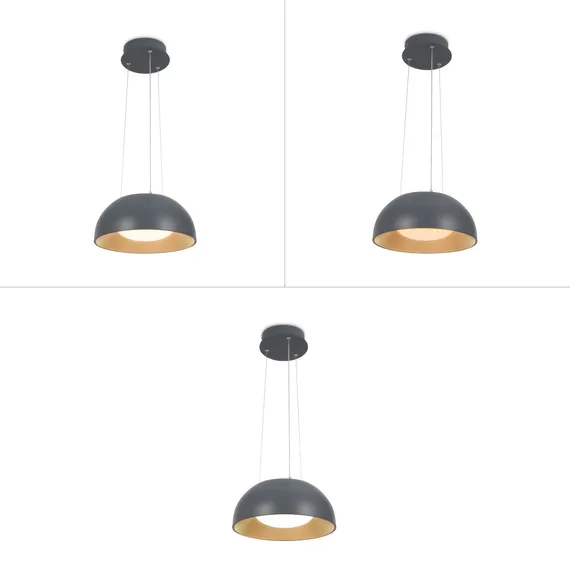 Подвесной светильник FR6087PL-L36GR Солнечный / Solar 30 Вт LED с пультом ДУ Freya fr6087pl-l36gr