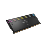 Оперативная память CORSAIR 96GB 6600МГц DDR5 CL32 DIMM (Kit of 2x48GB) XMP 3.0, Dominator Titanium RGB Black