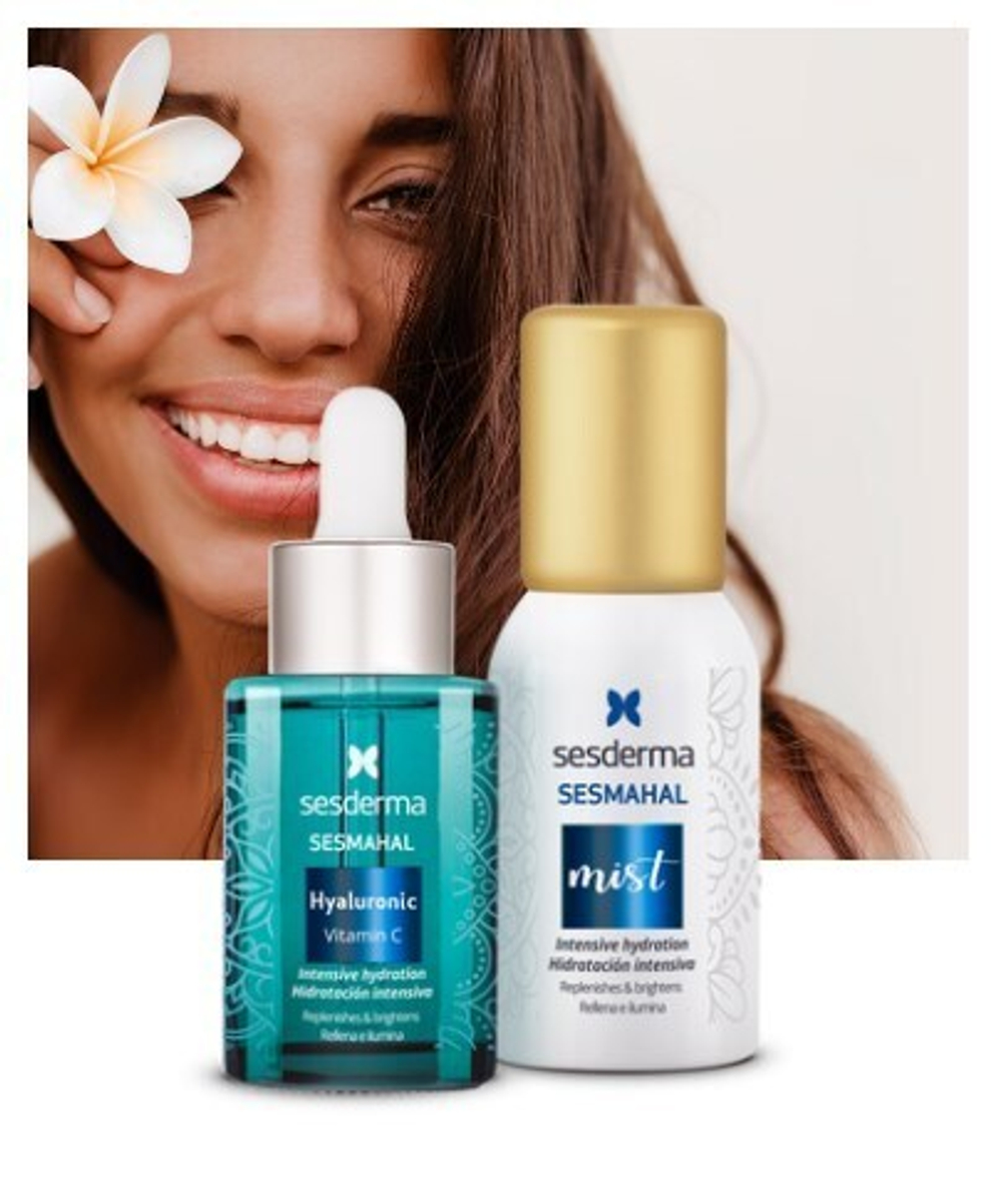 Sesderma SESMAHAL Hyaluronic - Подарочный набор увлажняющий: Сыворотка, 30 мл + Спрей-мист, 30 мл