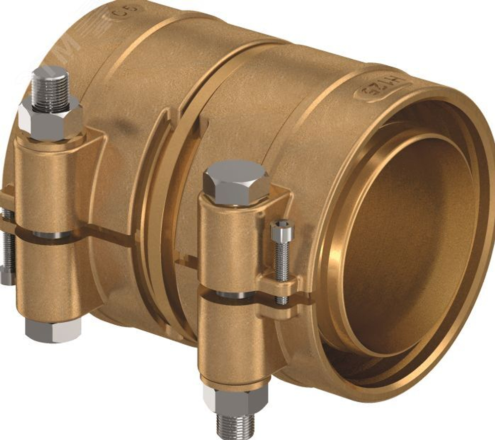 Зажимной соединитель для полимерных труб Ду25-40, PN10, Usystems
