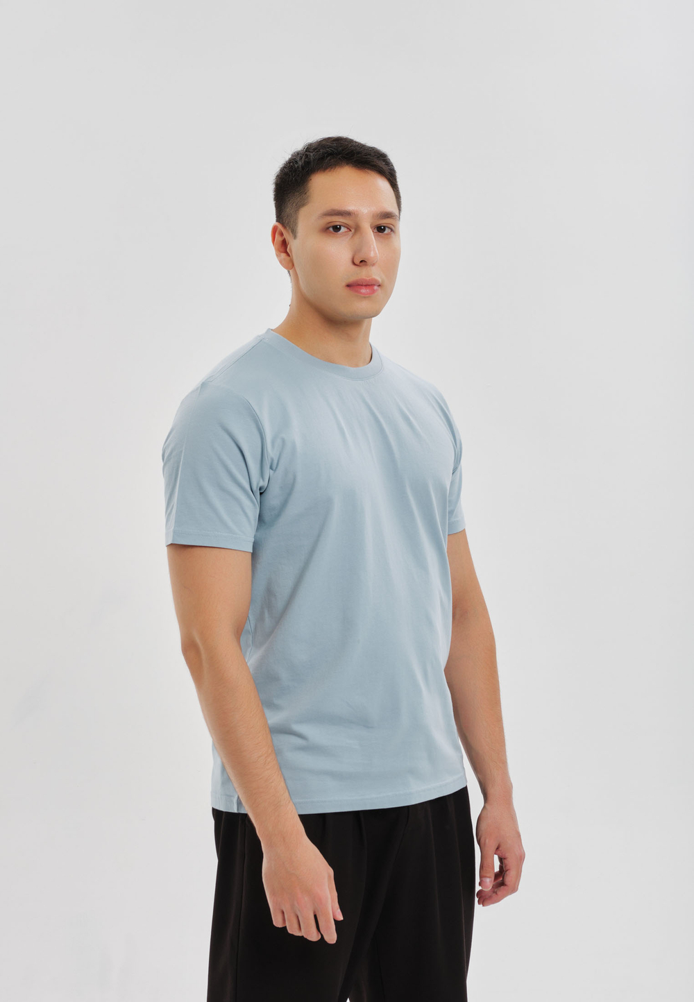 Футболка базовая ARGYMAQ LIGHT BLUE