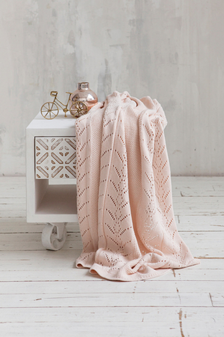 Плед детский 100х150 Luxberry Lux 5 пудра