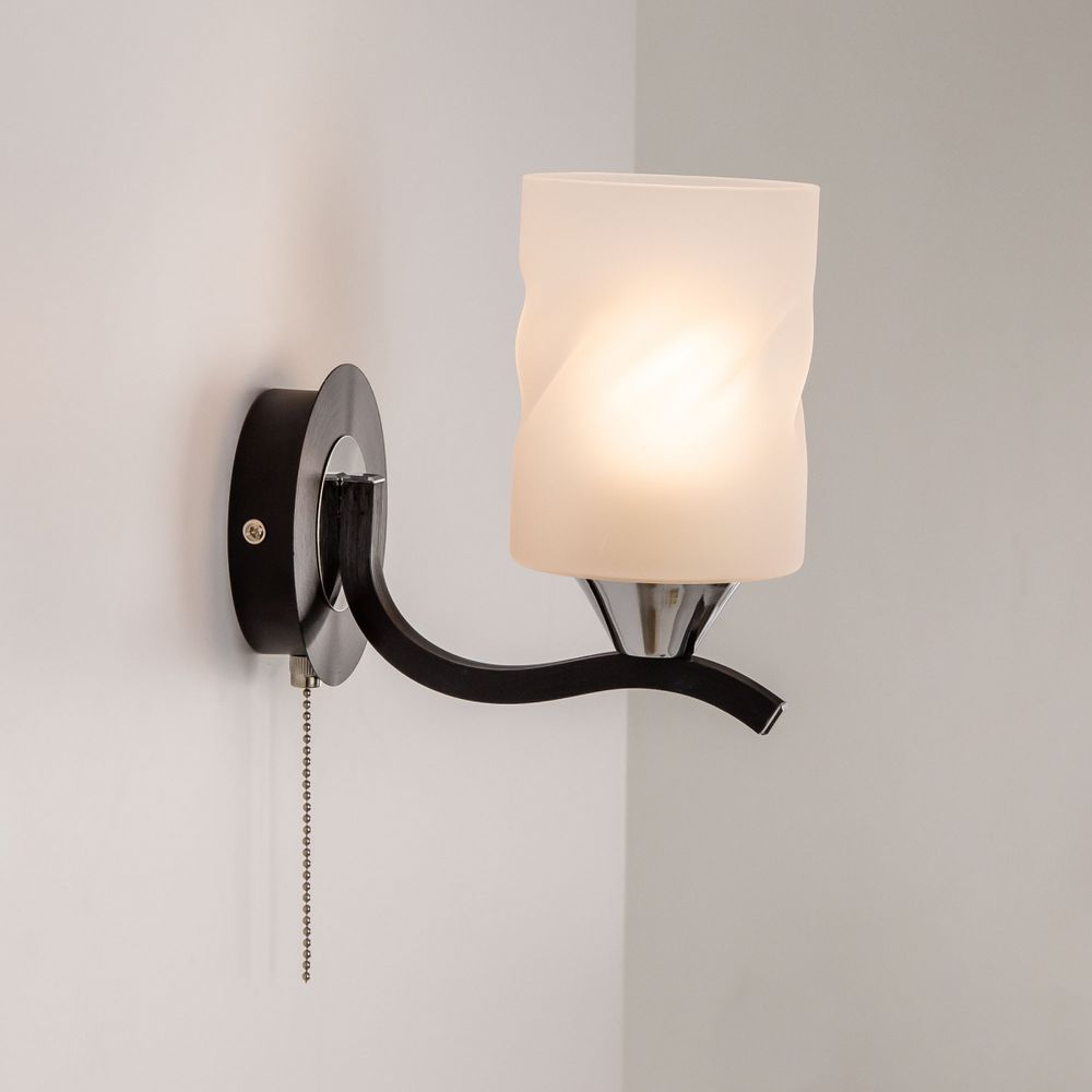 Citilux Сиерра CL119411 Бра с выключателем Чёрное