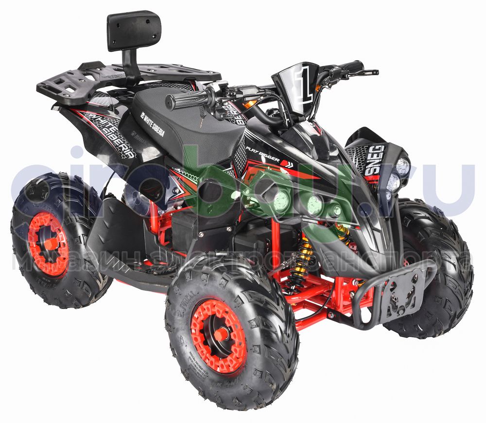 Электроквадроцикл WHITE SIBERIA SNEG R 1500w (48V/12Ah 0.15) 0.2 фото 2 фото №4
