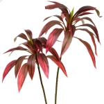 Дерево искусственное «Драцена бордовая» 120см