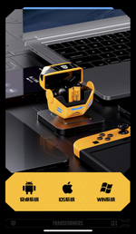 Наушники Transformers TF-T36 желтый