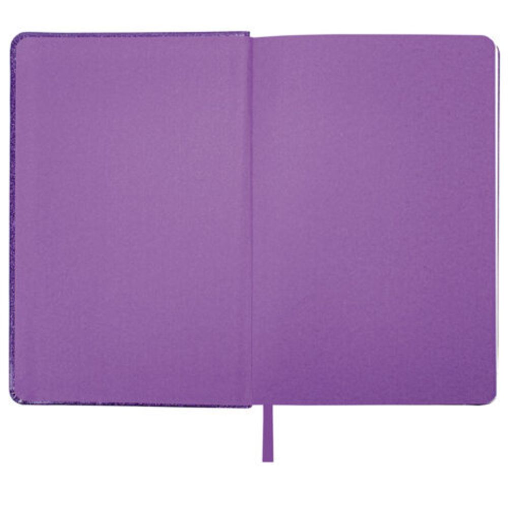 Ежедневник датированный 2025, А5, 138x213 мм, BRAUBERG "Sparkle", под кожу, блестки, фиолетовый, 115857