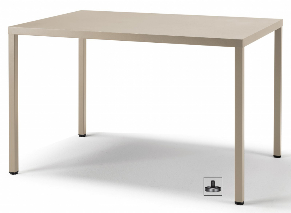 Стол обеденный металлический Scab Design Summer, тортора