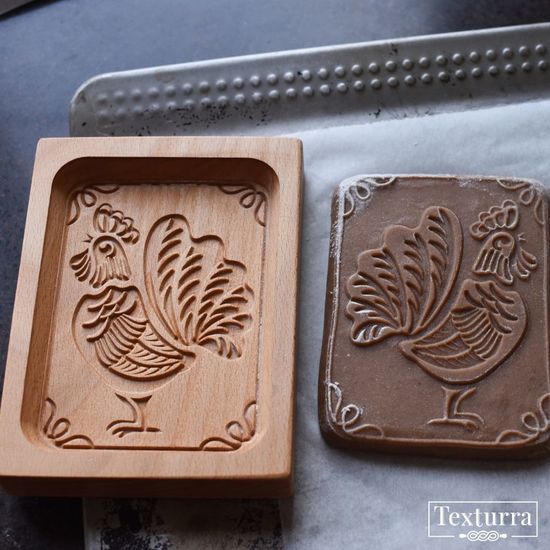 Пряничная доска Петя Петушок