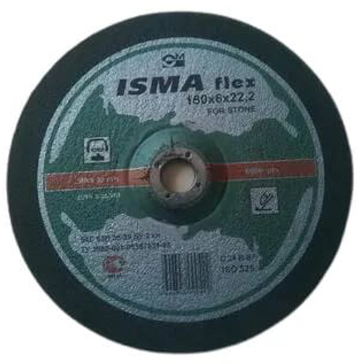 Диск шлифовальный по нержавеющей стали Ismaflex 180x6x22 INOX