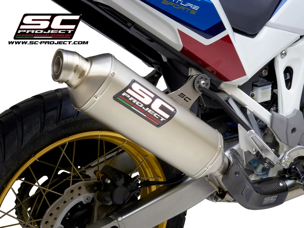 Выхлоп SC-Project Rally Raid titanium