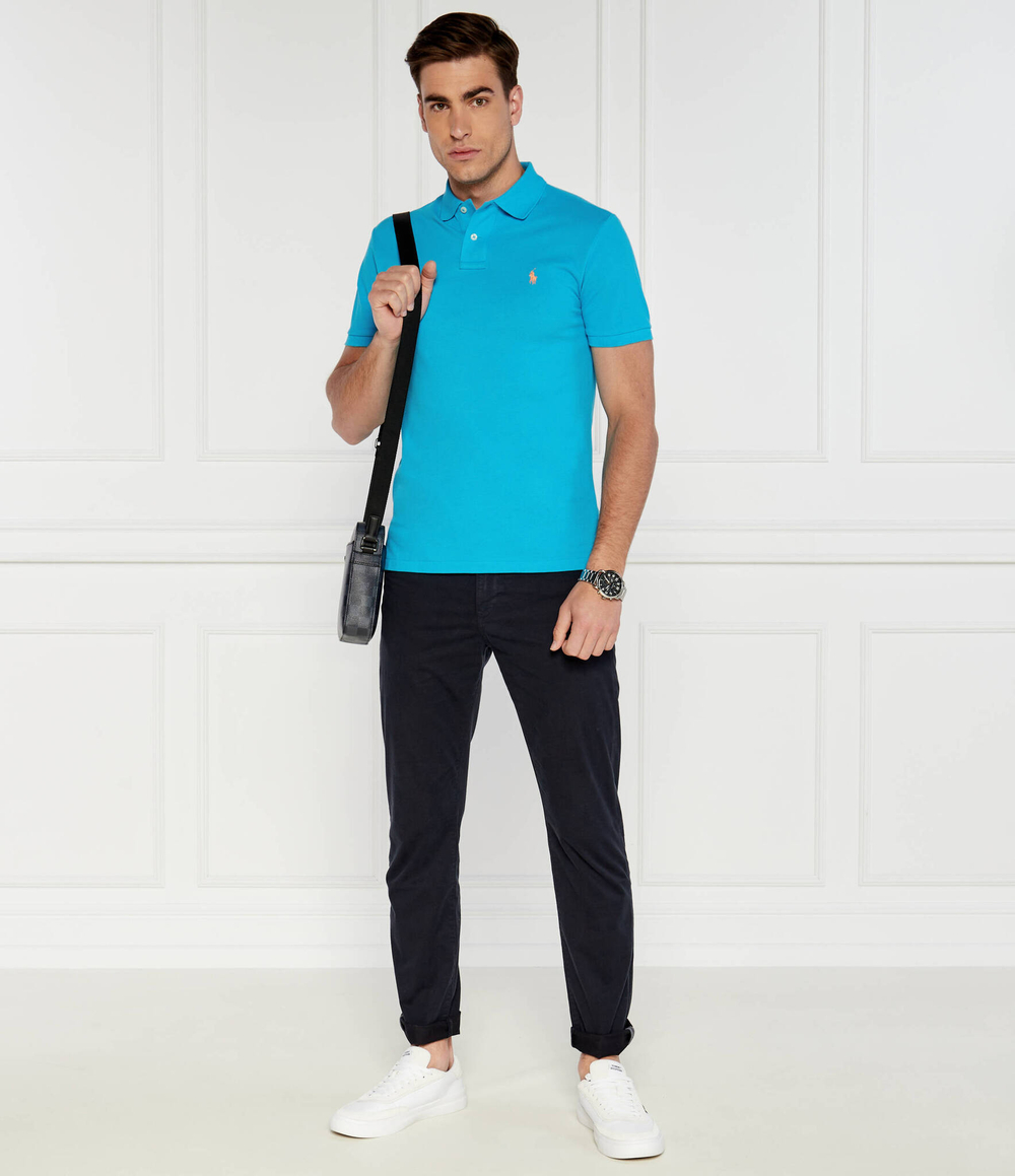 поло POLO RALPH LAUREN - голубой(710795080)