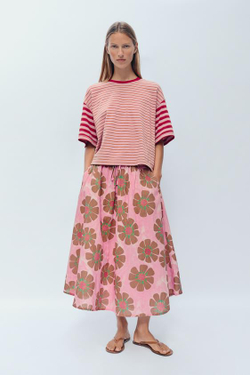 ZARA ФУТБОЛКА В ПОЛОСКУ - LIMITED EDITIO, ПОЛОСКИ