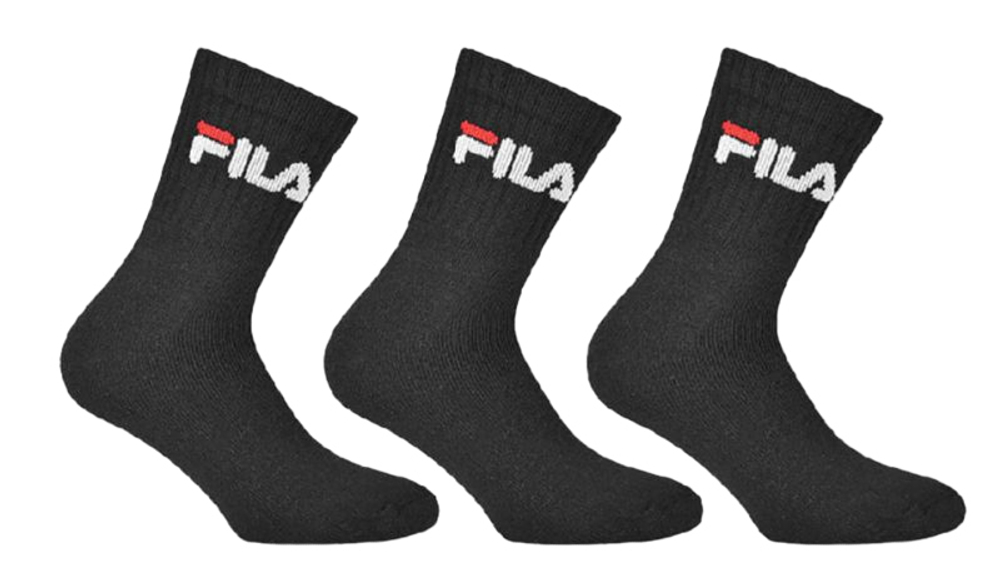 Теннисные носки Fila Calza Tennis Socks 3P - черный