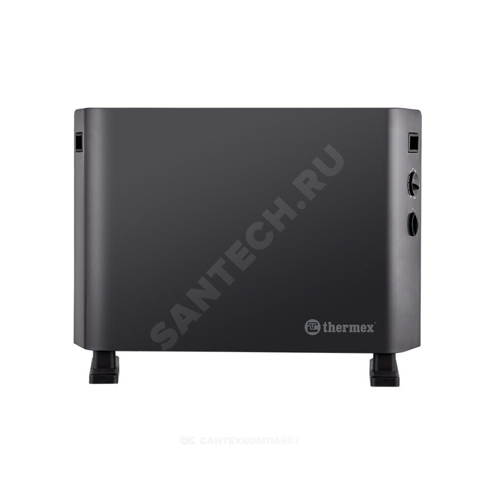 Конвектор электрический напольный PRONTO Black 1500M с механическим термостатом THERMEX ЭдЭБ01360
