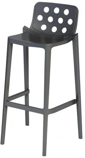 Стул пластиковый барный Isidoro 76 Италия