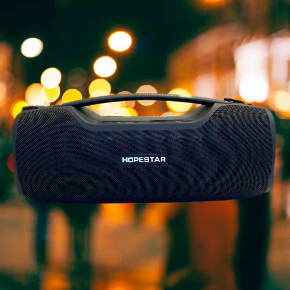 Портативная колонка HOPESTAR A 6 Pro с караоке, 55Вт, беспроводная, Bluetooth